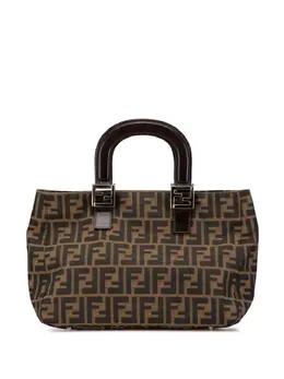 Fendi Pre-Owned: Коричневая сумка-шоппер 
