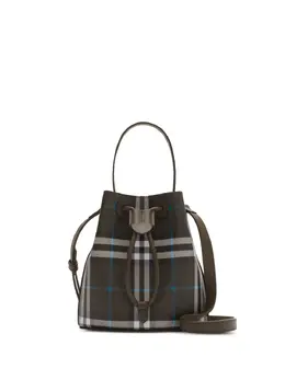 Burberry: Коричневая сумка 