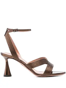 Aquazzura: Коричневые сандалии 