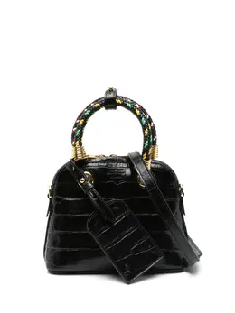Moschino: Чёрная сумка-шоппер 