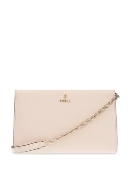 Furla: Розовая сумка 