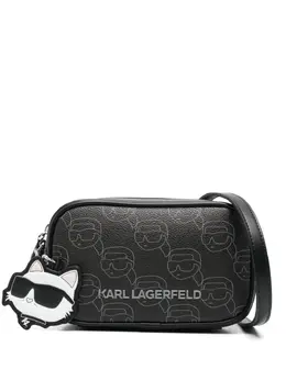 Karl Lagerfeld: Чёрная сумка через плечо 