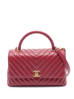 CHANEL Pre-Owned: Яркая сумка-шоппер 
