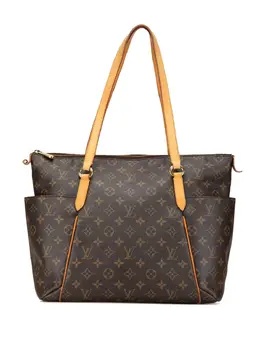 Louis Vuitton Pre-Owned: Коричневая сумка-шоппер 