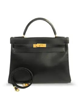Hermès Pre-Owned: Чёрная сумка 