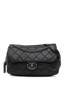 CHANEL Pre-Owned: Чёрная сумка 