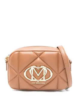 Love Moschino: Коричневая сумка 