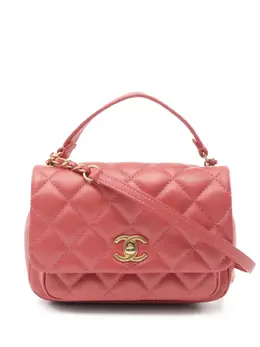 CHANEL Pre-Owned: Розовая сумка 