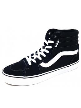 Vans: Чёрные кроссовки 