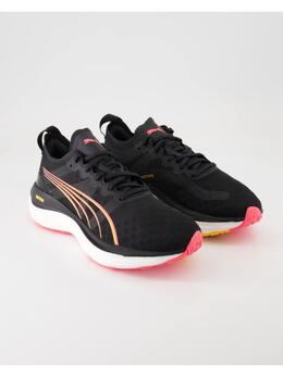 PUMA: Чёрные кроссовки 