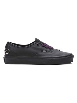 Vans: Чёрные кроссовки  Authentic