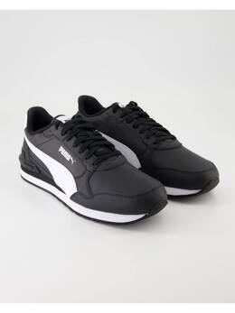 PUMA: Чёрные кроссовки 