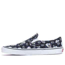 Vans: Чёрные кроссовки  Classic Slip On