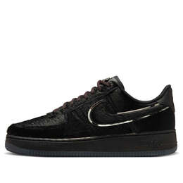 Nike: Чёрные кроссовки  Air Force 1 Low