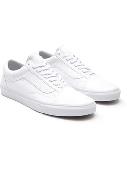 Vans: Белые кроссовки 