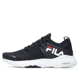 Fila: Чёрные кроссовки 