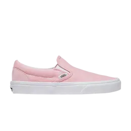 Vans: Розовые шлёпанцы  Classic Slip On