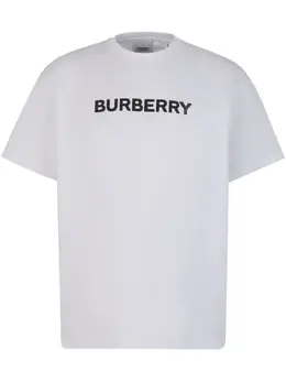 Burberry: Футболка с принтом 
