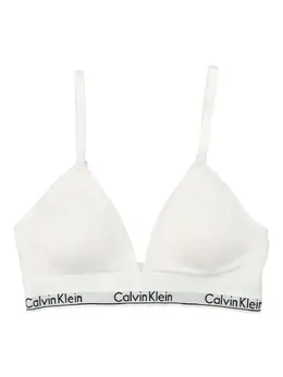 Calvin Klein: Белый бюстгальтер 