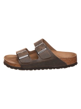 Birkenstock: Сабо  Arizona цвета хаки