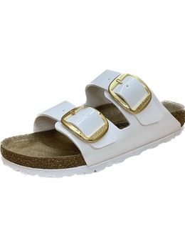 Birkenstock: Белые сабо 