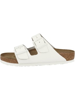 Birkenstock: Белые босоножки  Arizona