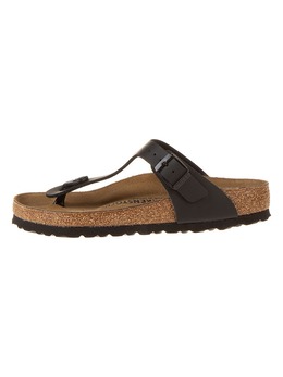 Birkenstock: Чёрные шлёпанцы  Gizeh