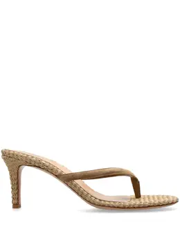 Gianvito Rossi: Бежевые сандалии 