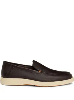 Santoni: Коричневые туфли 