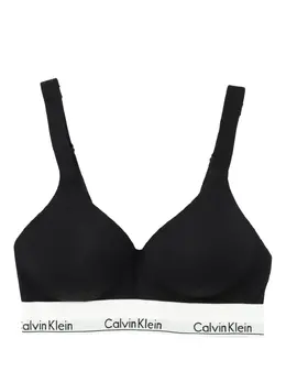 Calvin Klein: Чёрный бюстгальтер 