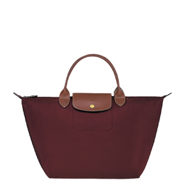 Longchamp: Бордовый топ 