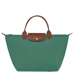 Longchamp: Зелёный топ 