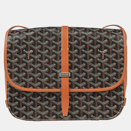 Goyard: Коричневая сумка 