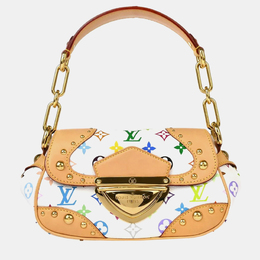 Louis Vuitton: Белая сумка 