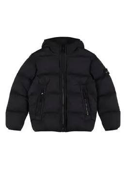 STONE ISLAND JUNIOR: Куртка с капюшоном 