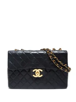 CHANEL Pre-Owned: Чёрная сумка 