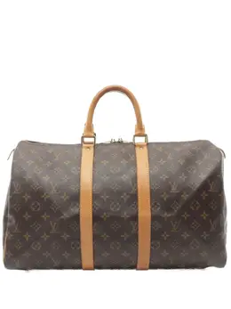 Louis Vuitton Pre-Owned: Коричневая сумка 