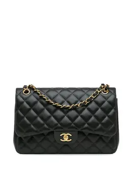 CHANEL Pre-Owned: Чёрная сумка 