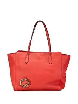Gucci Pre-Owned: Красная сумка-шоппер 