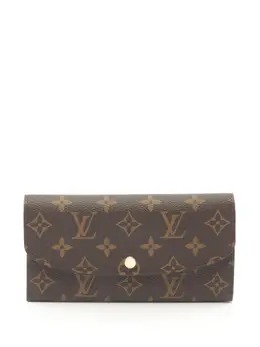 Louis Vuitton Pre-Owned: Коричневый кошелёк 