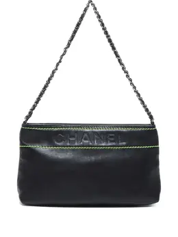CHANEL Pre-Owned: Чёрная сумка 
