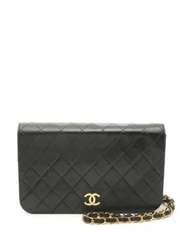 CHANEL Pre-Owned: Чёрная сумка 