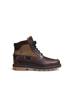 Timberland: Тёмные ботинки 
