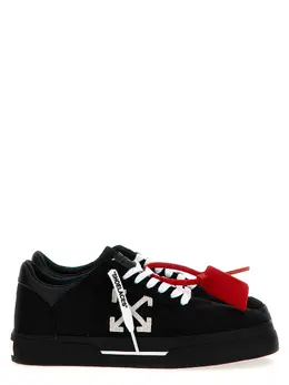 Off-White: Белые кроссовки  Vulcanized