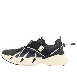Fila: Чёрные кроссовки 