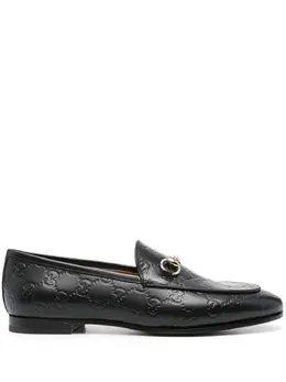 Gucci: Чёрные лоферы  Jordaan