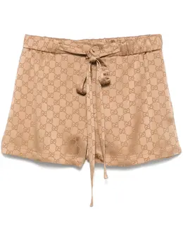 Gucci: Атласные шорты  GG
