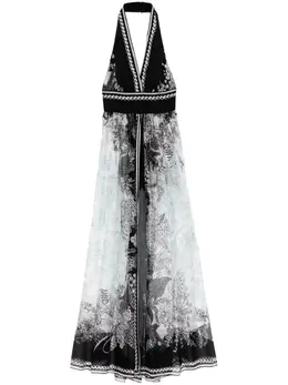 Elie Saab: Шифоновое платье 