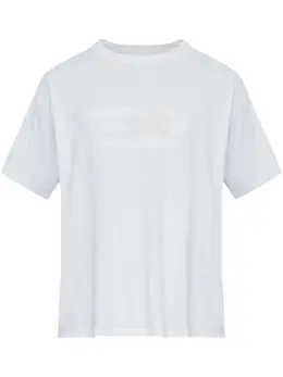 MM6 Maison Margiela: Белая футболка 