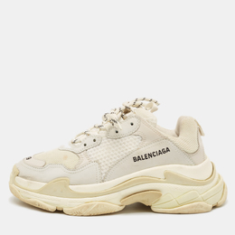 Balenciaga: Многоцветные кроссовки  Triple S